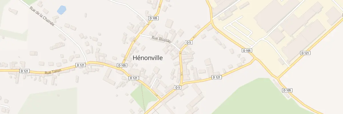Plan du 43 Rue Bamberger à Hénonville