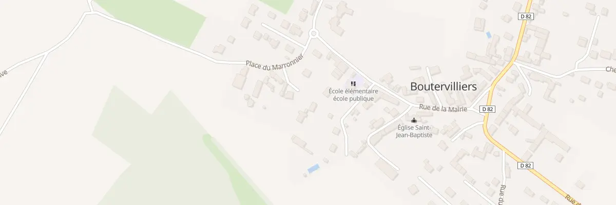 Plan du 4 Pl du Marronnier à Boutervilliers