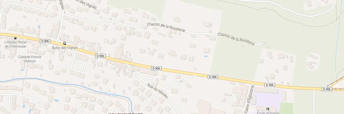 Plan du 63 Rue Porte de Paris à Chevreuse