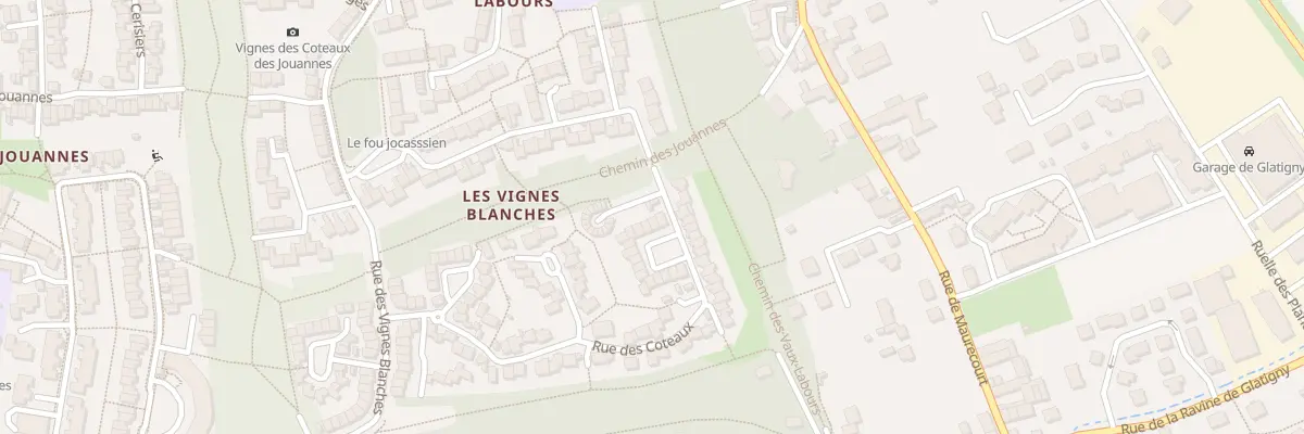 Plan du 59 Rue des Coteaux à Jouy-le-Moutier