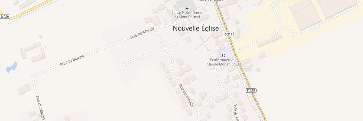 Plan du 310 Rue du Moulin à Nouvelle-Église