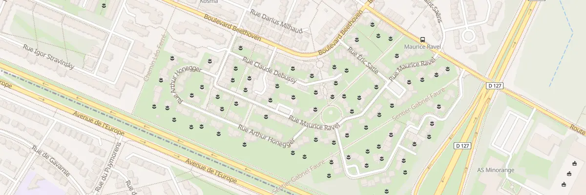 Plan du 34 Rue Maurice Ravel à Guyancourt