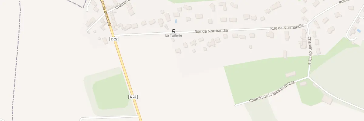 Plan du 55 Rue de Normandie à Épiais-Rhus