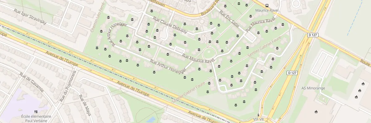 Plan du 47 Rue Maurice Ravel à Guyancourt