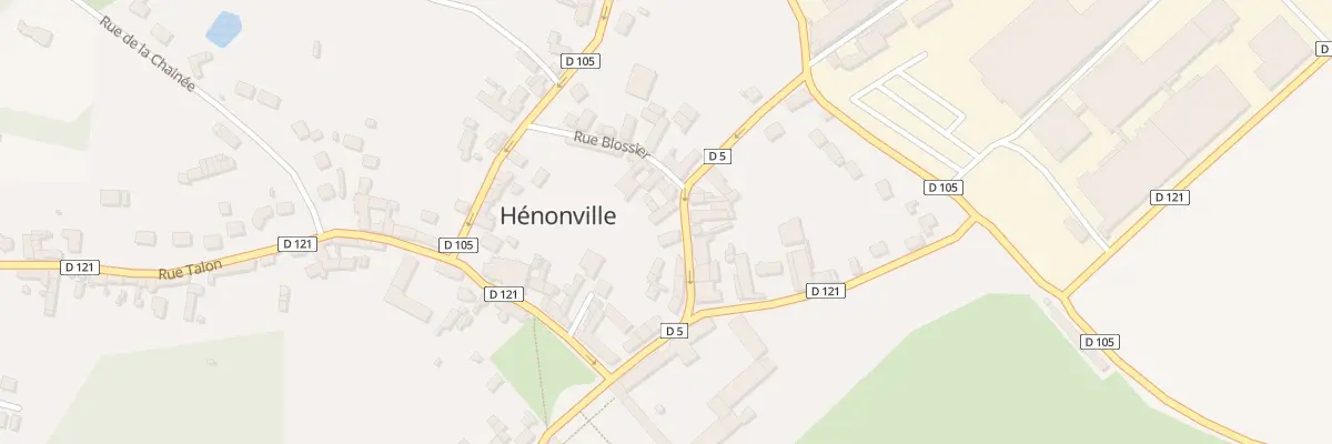 Plan du 41 Rue Bamberger à Hénonville