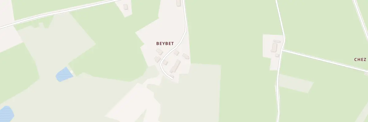 Plan du 5170 Beybet à Saint-Dizier-les-Domaines