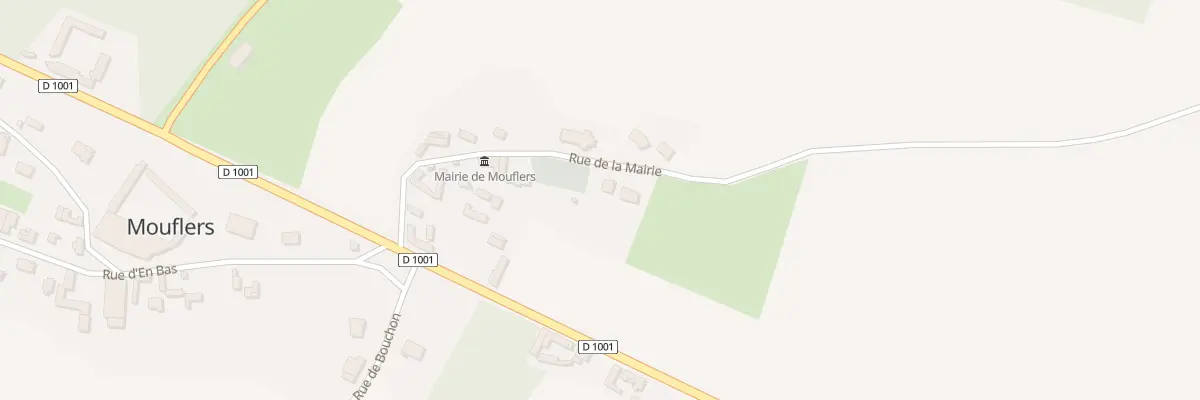 Plan du 10 Rue de la Mairie à Mouflers