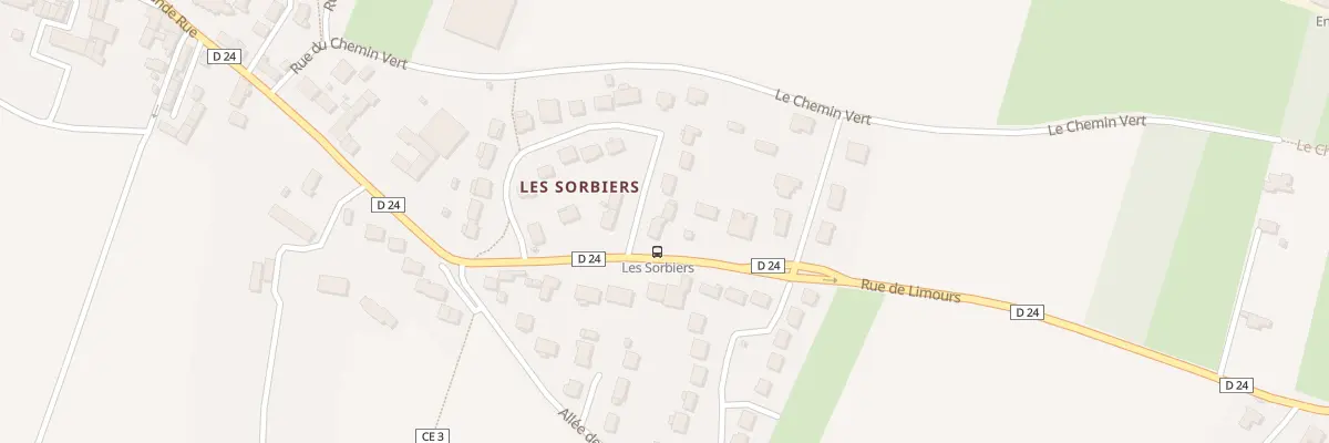 Plan du 2 Rue des Sorbiers à Pecqueuse