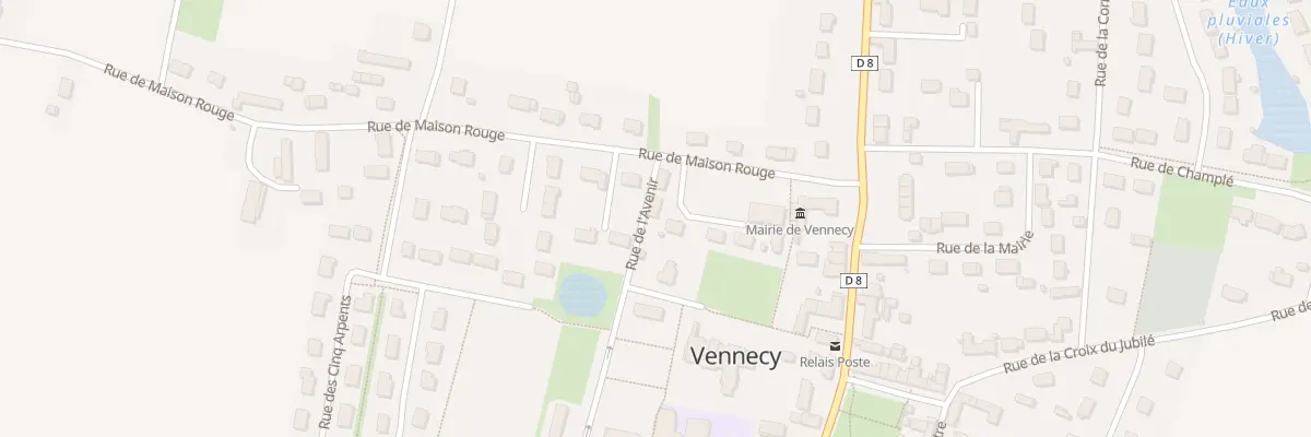 Plan du 3 Rue de l’Avenir à Vennecy