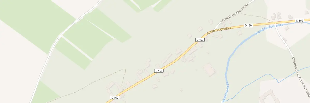 Plan du 14B La Voie Neuve à Chalo-Saint-Mars
