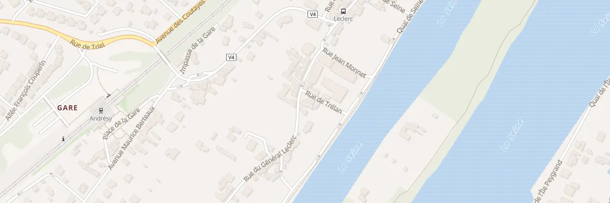 Plan du 41 Rue du Gen Leclerc à Andrésy