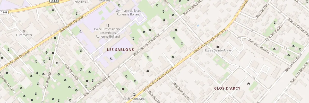 Plan du 98 Rue Charles Maréchal à Poissy