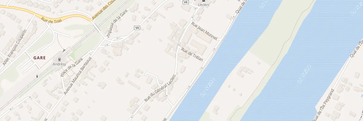 Plan du 43 Rue du Gen Leclerc à Andrésy