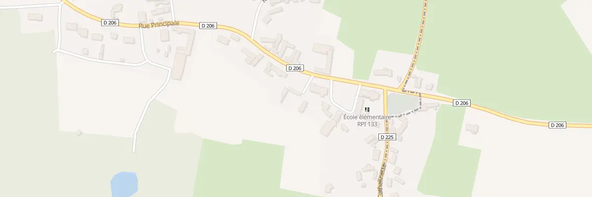 Plan du 7 Rue de l’Eglise à Quercamps