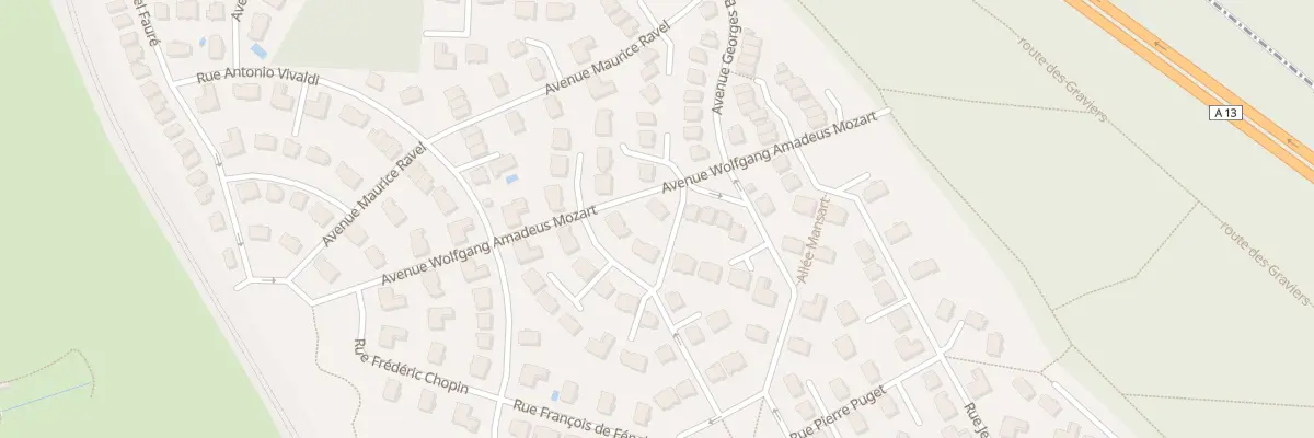 Plan du 12 Rue Jean Baptiste Lully à Noisy-le-Roi