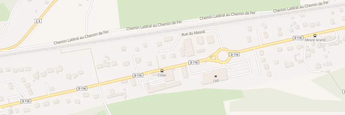 Plan du 14 Rue du Mesnil à Roinville