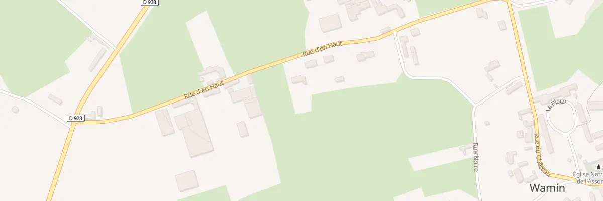 Plan du 19 Rue du Haut à Wamin