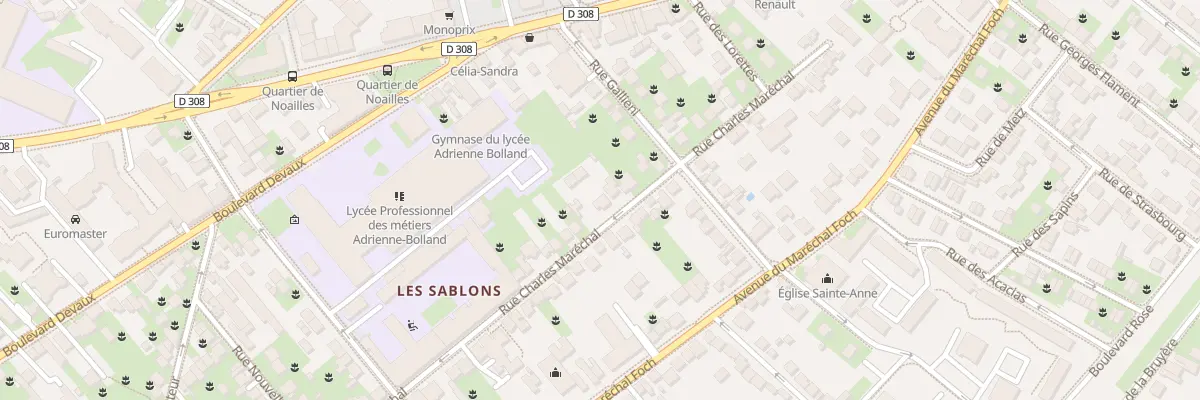Plan du 79B Rue Charles Maréchal à Poissy