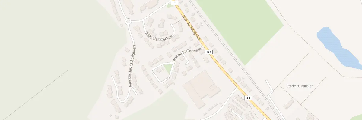 Plan du 13 Rue de la Garenne à Beauvais