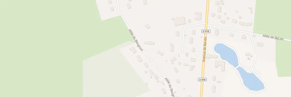 Plan du 12 All du Beugnon à Méreau