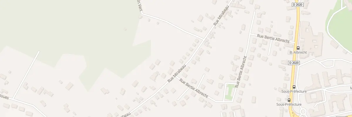 Plan du 62 Rue Mirabeau à Vierzon