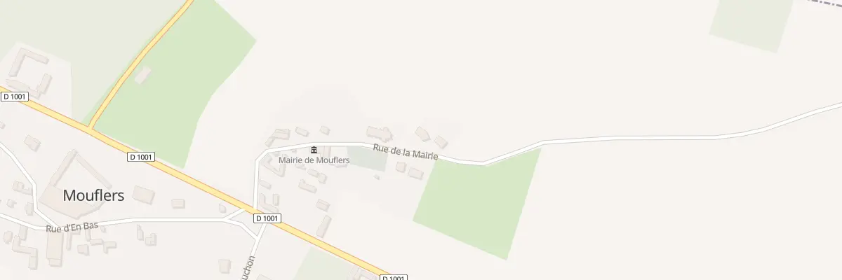 Plan du 7 Rue de la Mairie à Mouflers