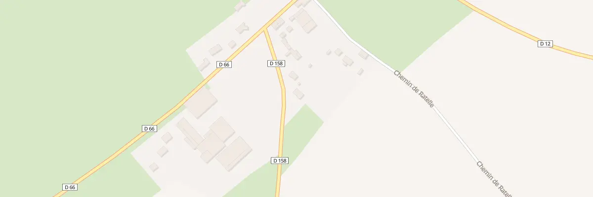 Plan du 7 Rte de Flixecourt à Gorenflos