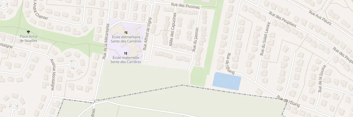 Plan du 18 Rue des Tulipes à Voisins-le-Bretonneux