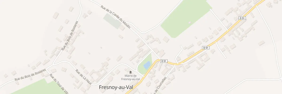 Plan du 9 Pl de la Ville à Fresnoy-au-Val