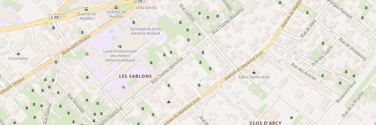 Plan du 106 Rue Charles Maréchal à Poissy