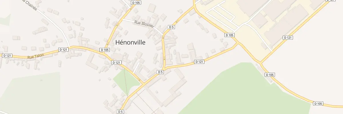 Plan du 40 Rue Bamberger à Hénonville