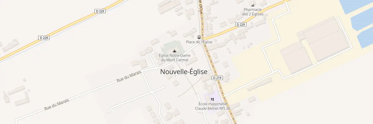 Plan du 35 Rue du Marais à Nouvelle-Église