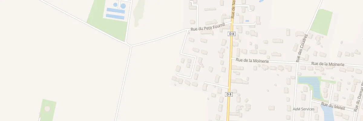 Plan du 2 Imp du Petit Fournil à Vennecy