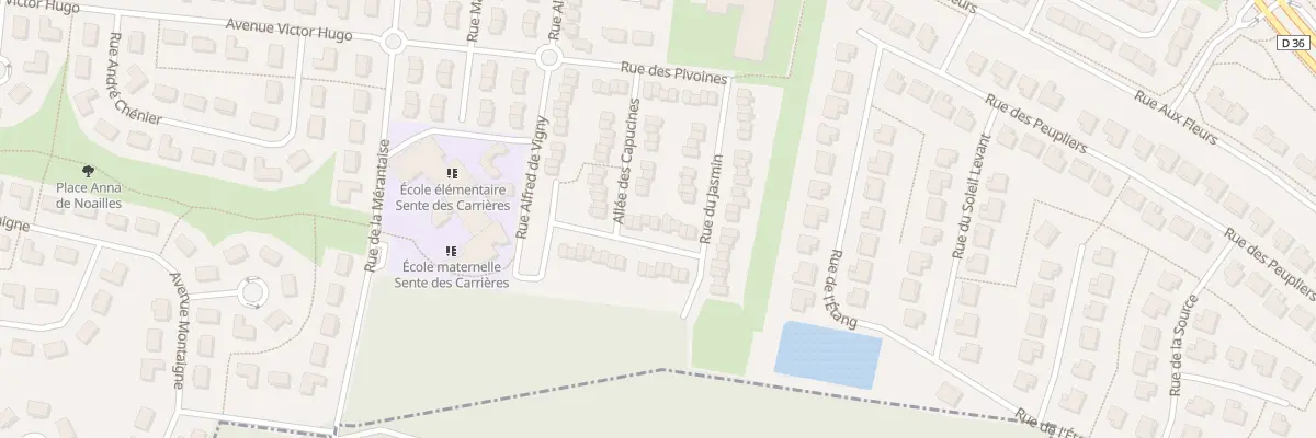Plan du 7 Rue des Tulipes à Voisins-le-Bretonneux