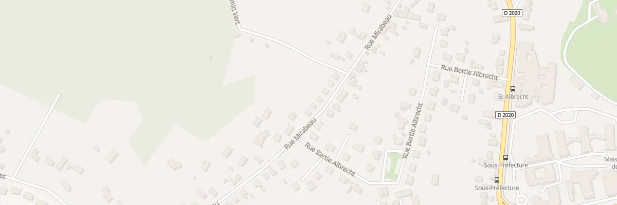 Plan du 60 Rue Mirabeau à Vierzon