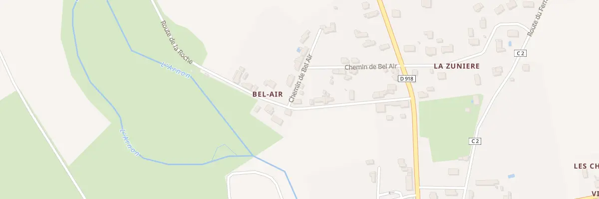 Plan du 12 Rte de la Roche à Lury-sur-Arnon