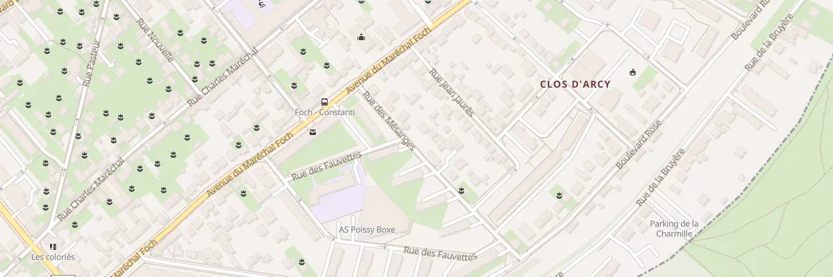 Plan du 5 Rue des Mésanges à Poissy