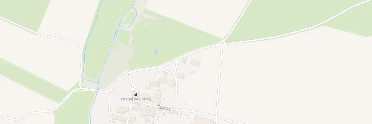 Plan du 5073 Cosnay à Lacs