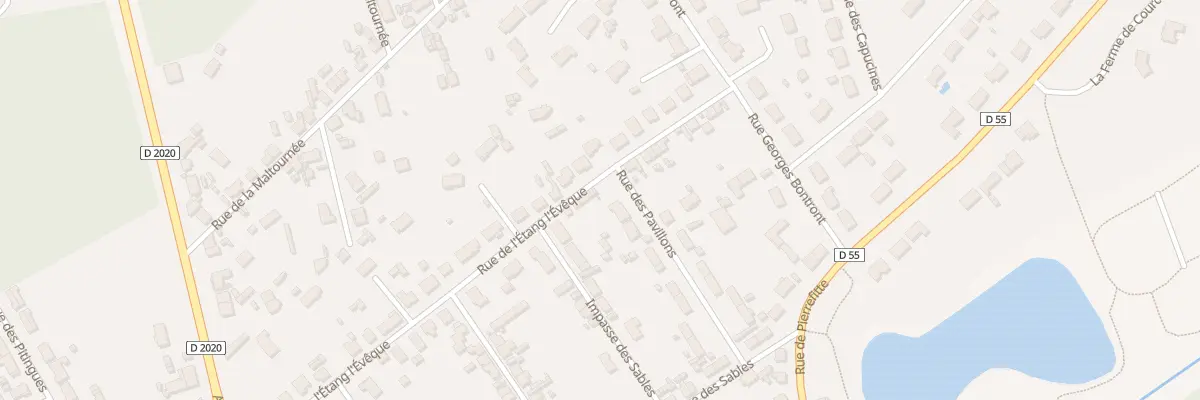 Plan du 34 Rue de l’Etang l’Evêque à Salbris