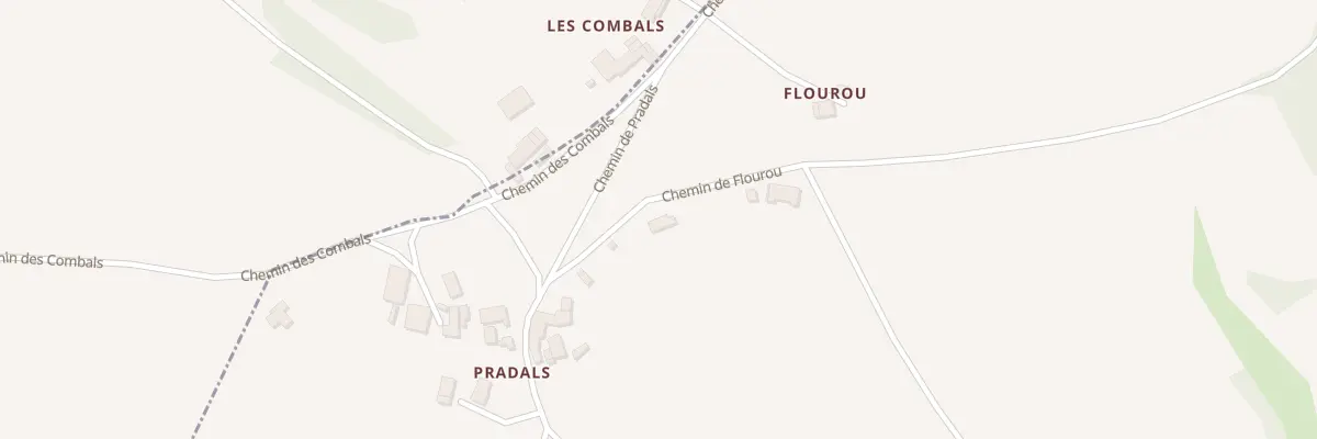 Plan du 23 Che de Flourou à Mailhoc