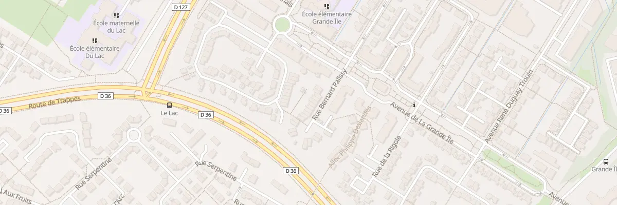 Plan du 16 Rue Bernard Palissy à Voisins-le-Bretonneux