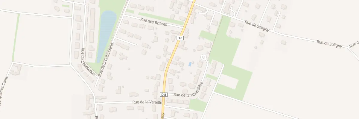 Plan du 29 Rue de Chécy à Vennecy