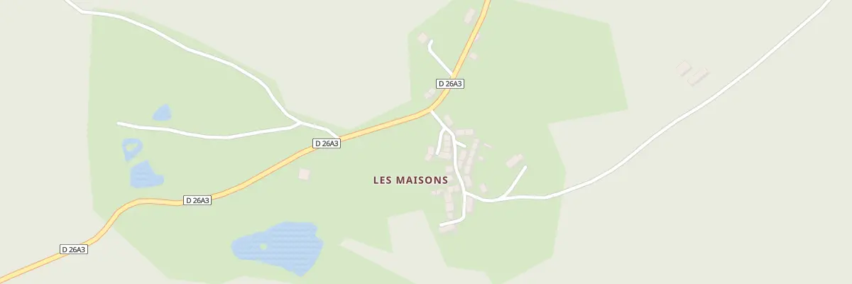 Plan du 33 Les Maisons à La Nouaille