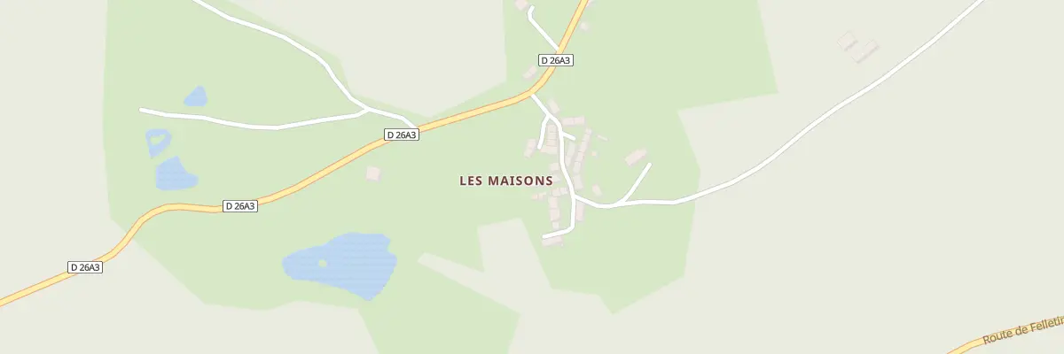 Plan du 5126 Les Maisons à La Nouaille