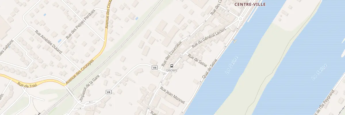 Plan du 30 Rue du Gen Leclerc à Andrésy