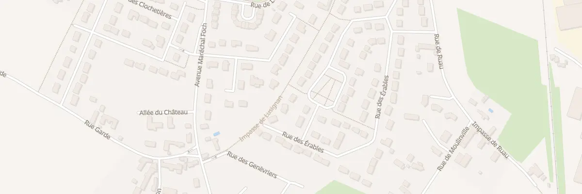 Plan du 24 Rue des Tilleuls à Neuville-aux-Bois