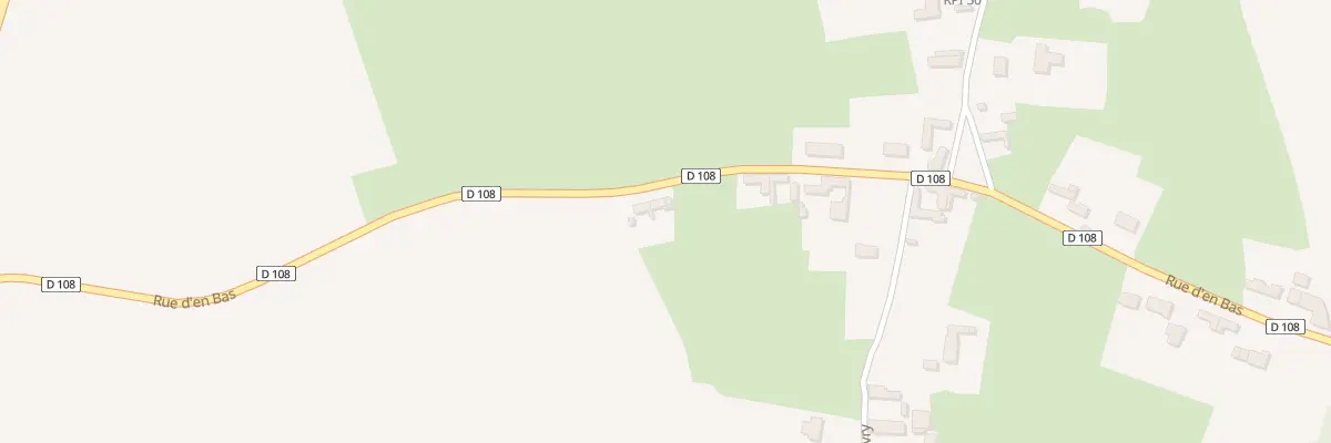 Plan du 48 Rue du Bas à Wamin