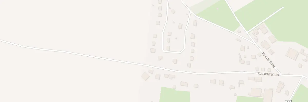 Plan du 8 Rue Bellevue à Hangest-sur-Somme