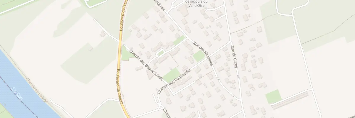 Plan du 3 All des Vergers à Neuville-sur-Oise