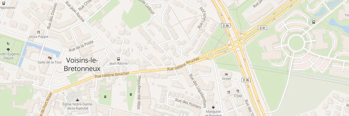 Plan du 1 Rue Nicolas Ledoux à Voisins-le-Bretonneux